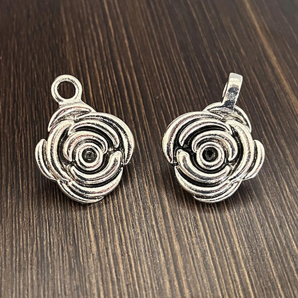 Elegant Rose/Leaf Sweater Pin Vintage Cardigan Clasp Scarf Fastener Blouse Shirt Lapel Collar Fixing Clip for Daily Wear