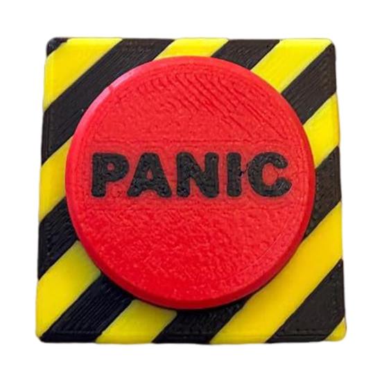 Keychain Tactile Key Switch Sensory Stimulation 3D Printed Fingertip Clicker