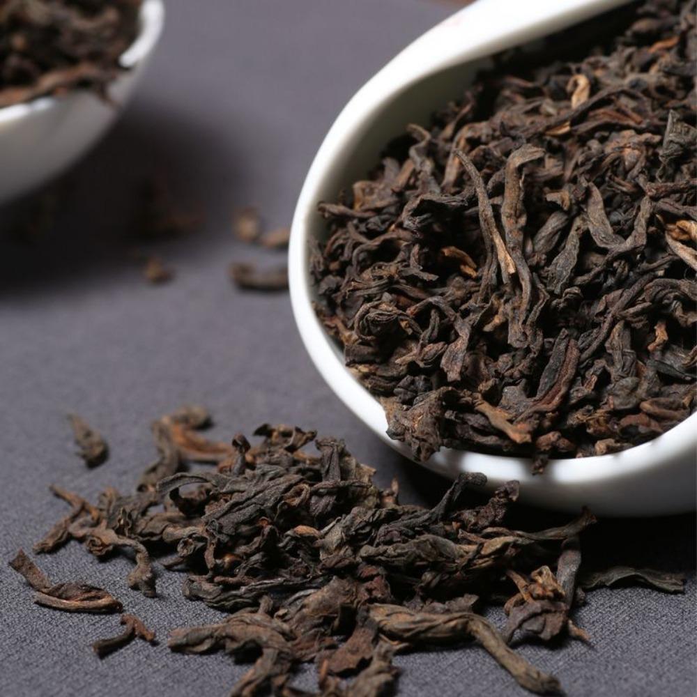 Pure Aroma Ripe Pu'er Tea Loose Leaf Menghai Premium Aged 5 Years  Puerh Tea