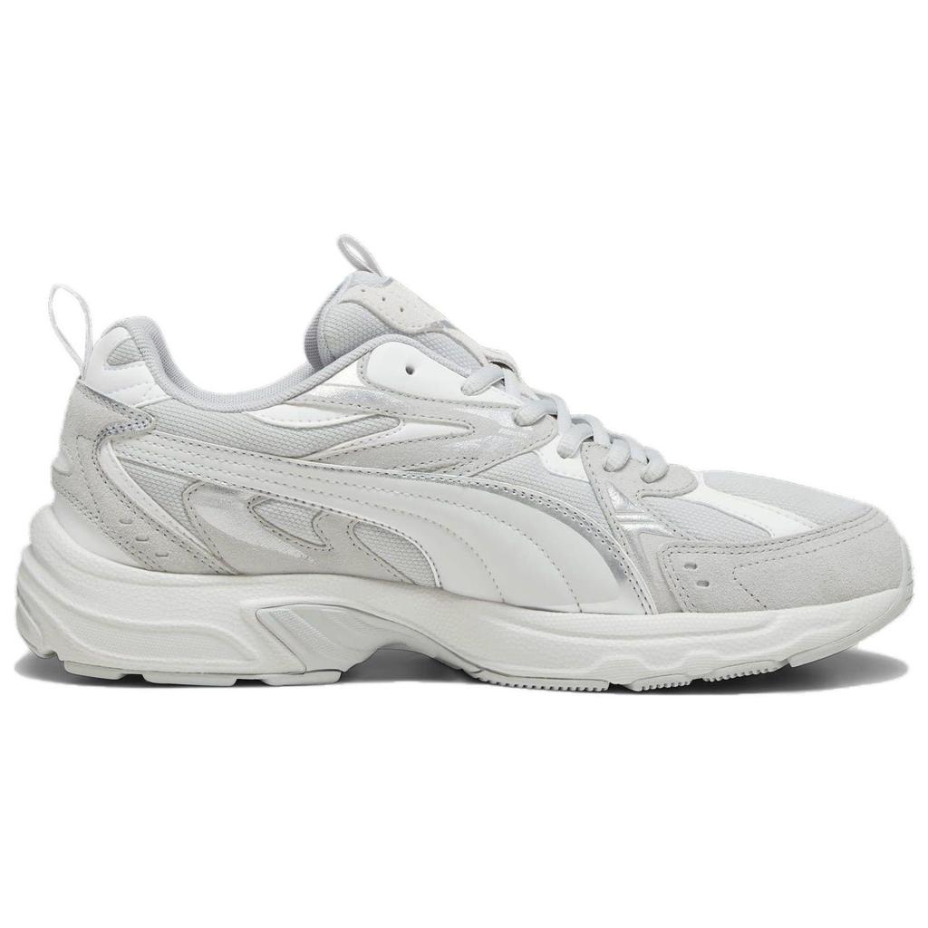 Puma Milenio Tech Suede Unisex Gray White 393489-02