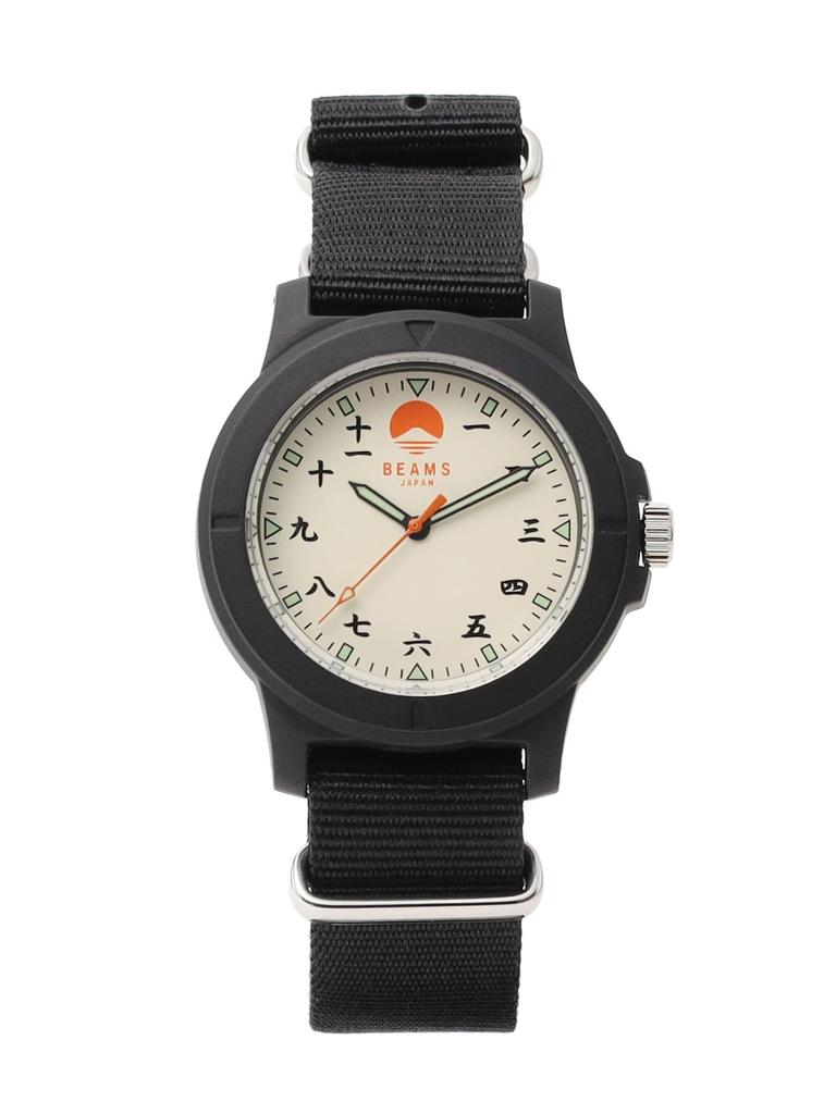 Watch BJ Chinese numeral watch SP BLACK FREE [BEAMS JAPAN]