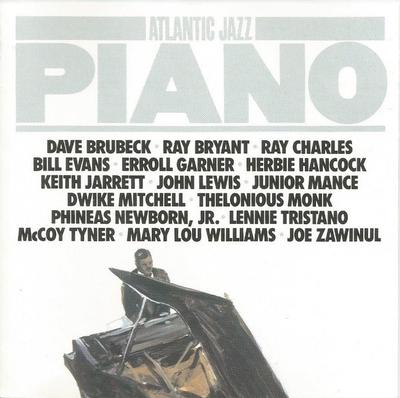 CD VARIOUS - Atl Jazz: Piano  7817072 Atlantic 1986 Non Japan Jazz Used