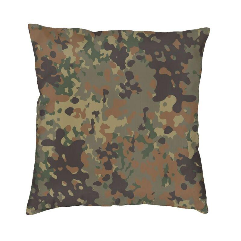 Luxury World War German Camouflage Sofa Cushion Cover Polyester Military Army Camouflage Pillow Case Decoration Pillowcase