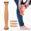 Wooden Foot Massage Roller Theaceae Comfortable Stress Relieving Foot Roller Massage Tool
