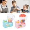 Mixer Spielzeug Küchenzubehör Rollenspielgerät Spielzeug Interaktiver Pädagogischer Smoothie-Maker Bl
