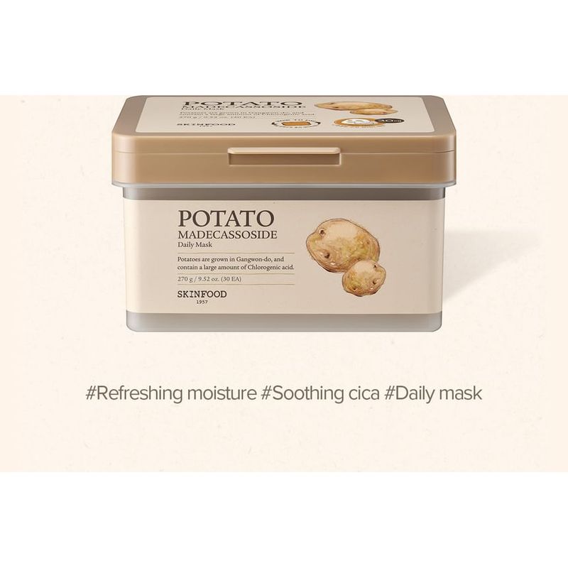 SKINFOOD - Potato Madecassoside Daily Mask