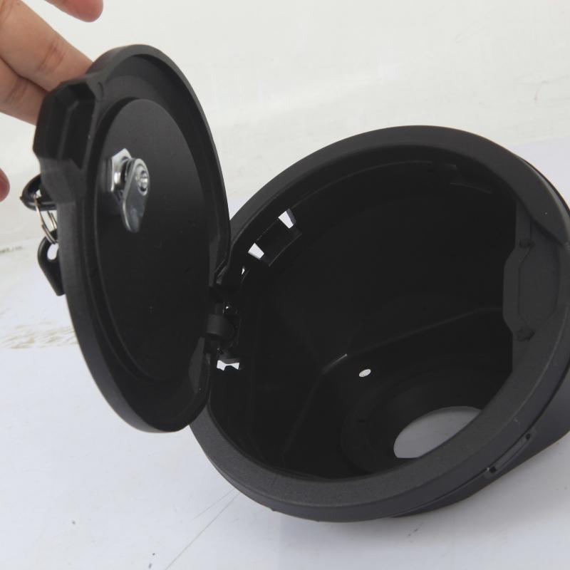 Locking Gas Cap Cover Fuel-tank Cover Key Aluminum Alloy Modification Parts Compatible For Jeep