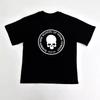 2025 Nummer Neun 04S Totenkopf-Print Y2K Bedrucktes Kurzarm-T-Shirt Herren Damen Europäisch Amerikanisch Top Sommer T-Shirt Tops Kleidung