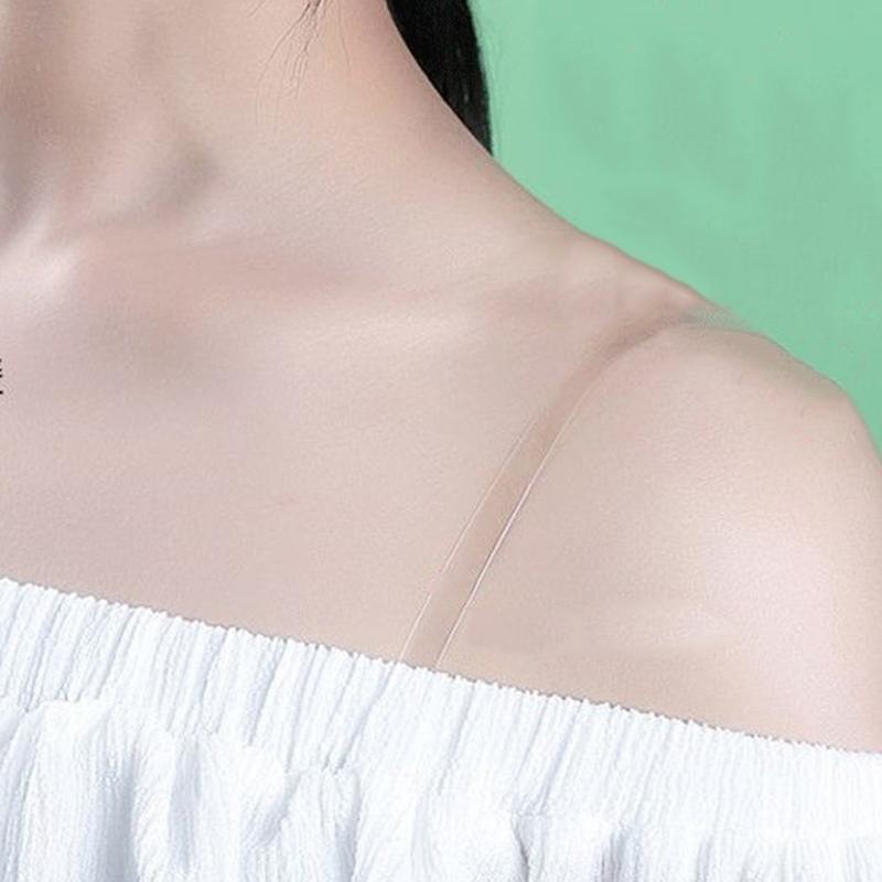 Invisible Transparent Shoulder Straps Non-Slip Seamless Bra Underwear Bra Straps