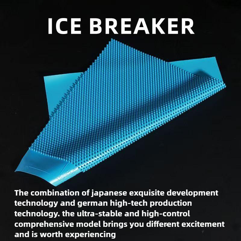 SUNFLEX ICE BREAKER Stolní tenisová potahová guma Dlouhé nopky OX 0.5/1mm Houba Schváleno ITTF Ping Pongová guma Ofenzivní Snadné ovládání