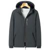 Spring and Autumn Single Layer Thin Jacket Men's Jacket Men's Workwear Hooded Jacket Men's Slim Windproof Jacket Outdoor Men