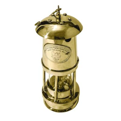 6" Solid Brass Working Nautical Miner Lamp Oil Ship Lantern Maritime Gift For Halloween, Thanksgiving, Christmas and Anniversary Gift
