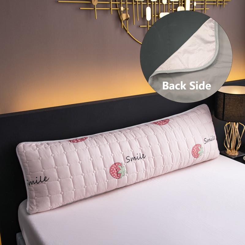 

Solid Color Quilted Designer Long Pillowcase Bedding Body Pillow Covers Pillow Case For Healthy Standard 48*120cm/48*150cm/48*180cm 1pc 150x48cm