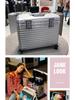 18-Inch Men's Aluminum-Magnesium Alloy Camera Carry-On Suitcase