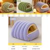 Cama Aconchegante Isolada Para Animais de Estimação Com Capa Removível Para Uso no Inverno Adequada Para Gatos e Cães Pequenos