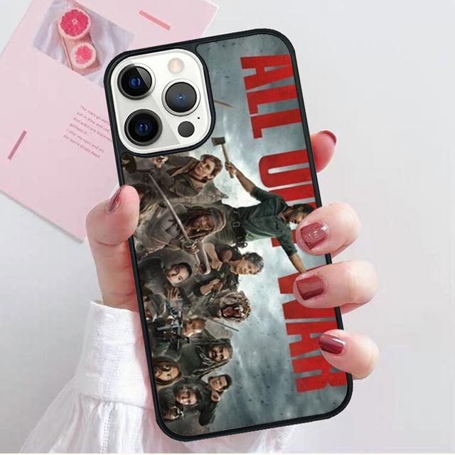 The Walking Dead Zombie Rick Daryl Phone Case Cover For iPhone 17 Air 15 16 14 13 12 Pro Max 11 Pro Max Plus Coque