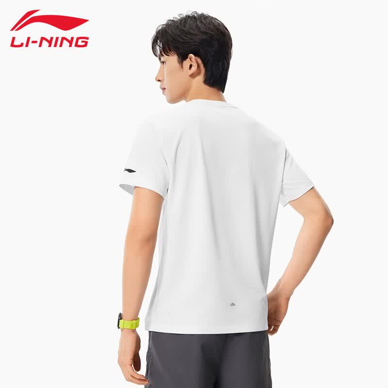Li-Ning Men's 2026 Summer Quick-Dry Ice Silk Short Sleeve Sports T-Shirt