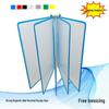 Wall-Mounted A4 Swivel File Rack - 5-Page Magnetic Display Holder