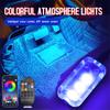 Rgb App Wireless Remote Music Control Car Decoration/Backlight/Atmosphere Lights