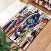 Tappeto Dragon Ball Z per Soggiorno Camera da Letto Casa Decorazione Divano, Tappetino Antiscivolo per Giochi Bambini