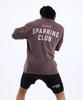 BOXRAW Sparring Club Oversized T-Shirt - Men'S M Bxrw-Spclt [Washed Brown] (B Type)