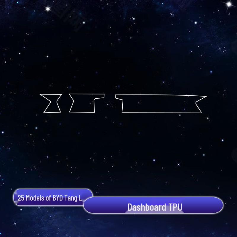 BYD Tang L Central Control Screen & Door Panel Protector Film Set