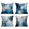 4pcs/set Abstract Painting Cushions Pillowcase Polyester Cushion Cover Throw Pillow Pillowcover Home Car Sofa Decor