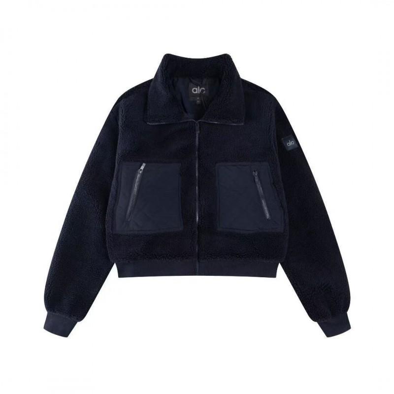 Womens Short Puffer Jacket With Fleece