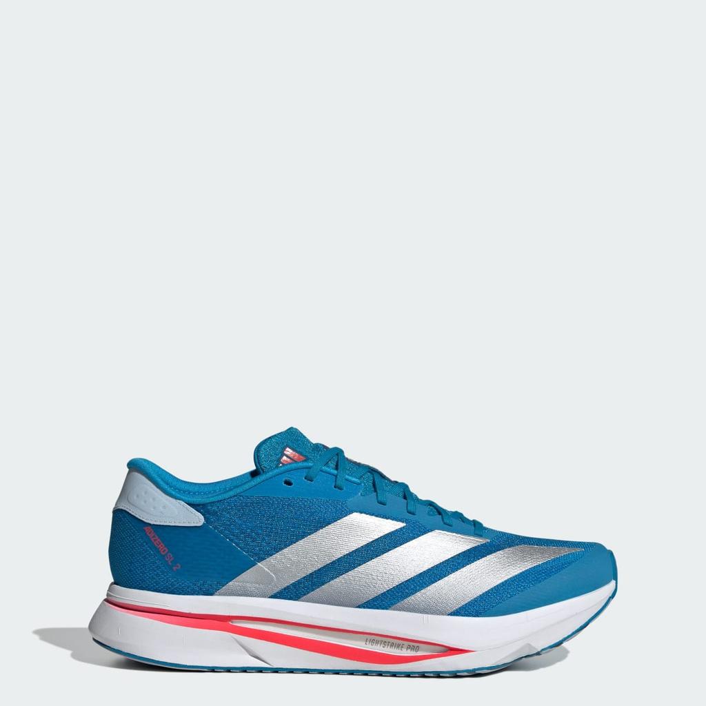 adidas Adizero SL 2 JQ3129 Men's Performance Sports Shoes Solar Blue / Silver Metallic / Dark Solar Blue