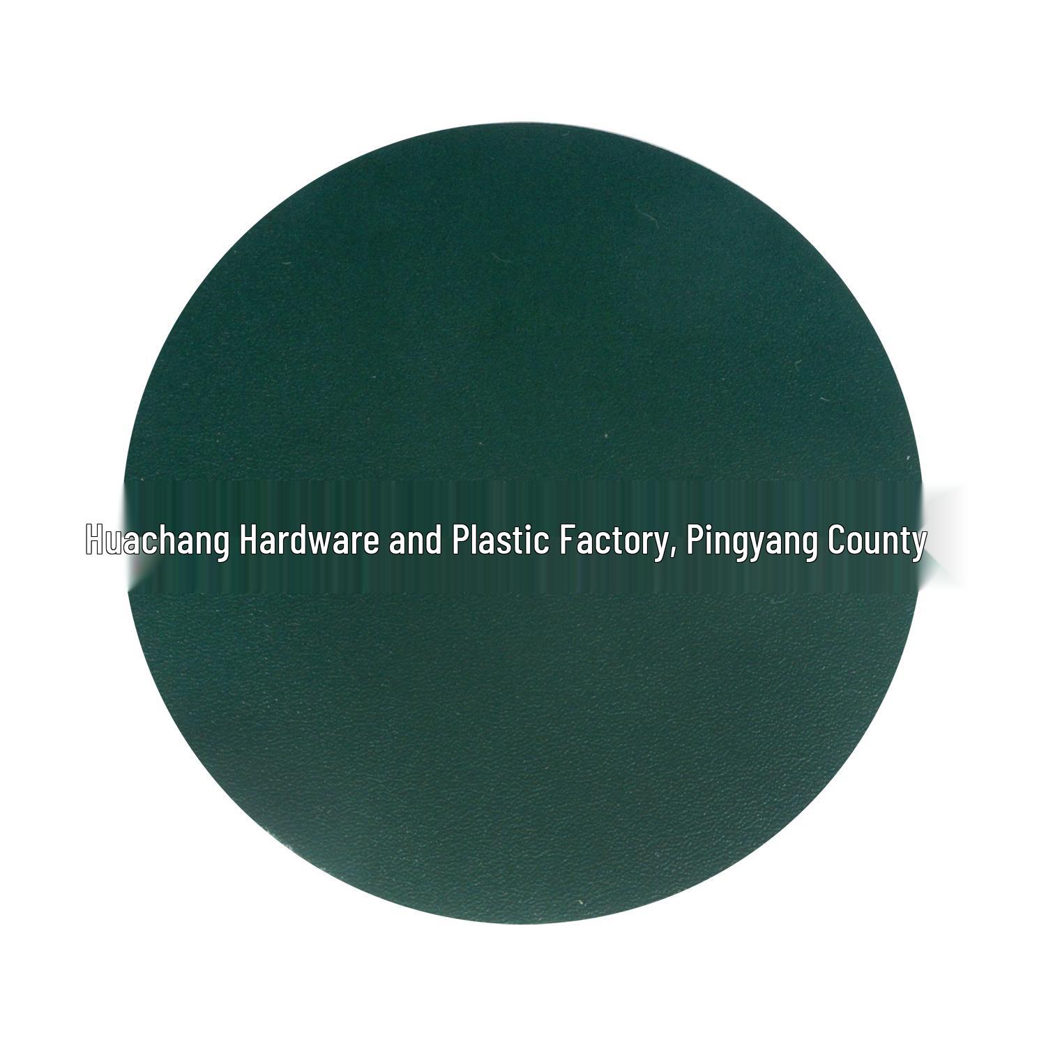 

PU Heat-Resistant Non-Slip Round Leather Coaster Placemat - High Temperature Insulation Pad
