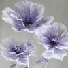 Single Flower Head Simulated Flower Large Poppy Beautiful Decoration Silk Screen Flower Stand Props Silk Mesh Yarn