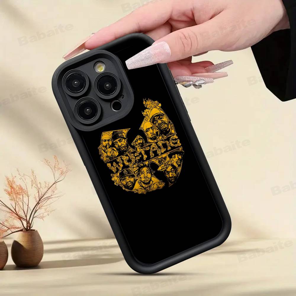 Custodia per Telefono Band W-wu Classica T-tang Per IPhone 17 16 15 14 13 12 11 Pro Max Mini Plus Cover Posteriore Morbida in TPU