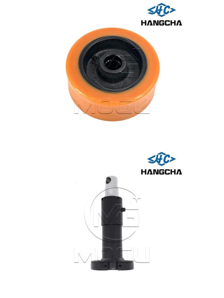 Leiwing Electric Forklift King Kong Pallet Truck Accessories Set: 1.5T CBD15-WS Handle & Load Wheel Assembly