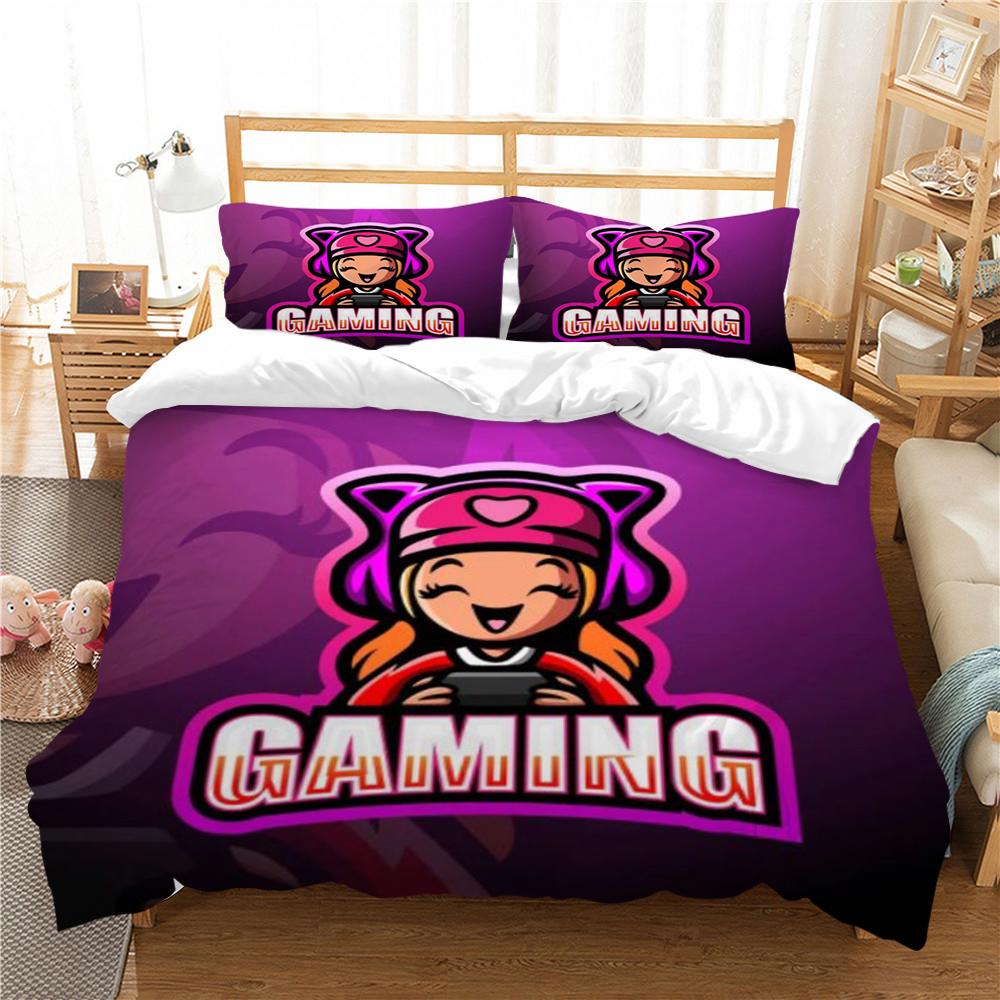 Bedding Suit 3D Gamepad Print Home Bedclothes Hot Sale Bedroom Decor Stylish Comforter Cover Set