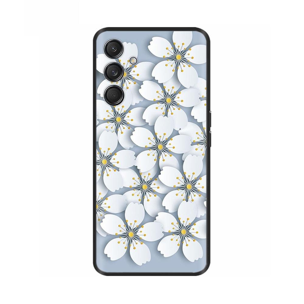 Case For Samsung Galaxy M15 M55 F15 5G Soft Silicone Back Cover For Samsung M15 SM-M156B M556B Phone Protective Shell Cases Para