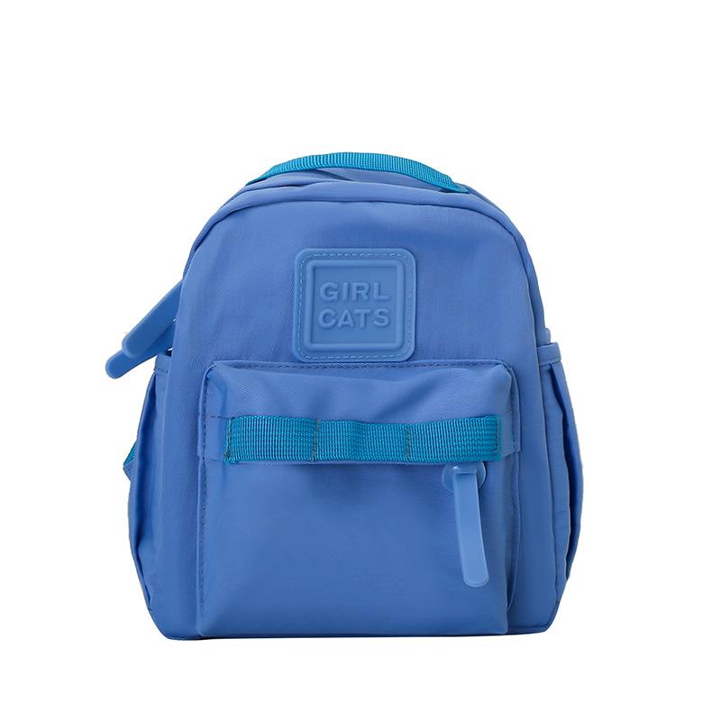 Mini Zaino per Bambini - Carina Borsa a Spalla Doppia per Ragazzi e Ragazze - Semplice Zainetto per Scuola Materna
