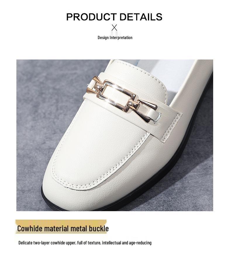 2026 Women's New Spring Low-Cut Genuine Leather Flats - Soft Sole, Main Recommended