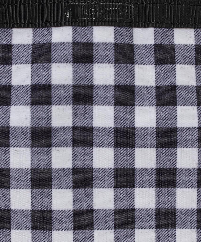 CITY DRAWSTRING BAG E/W /1084/Uptown Gingham/Black