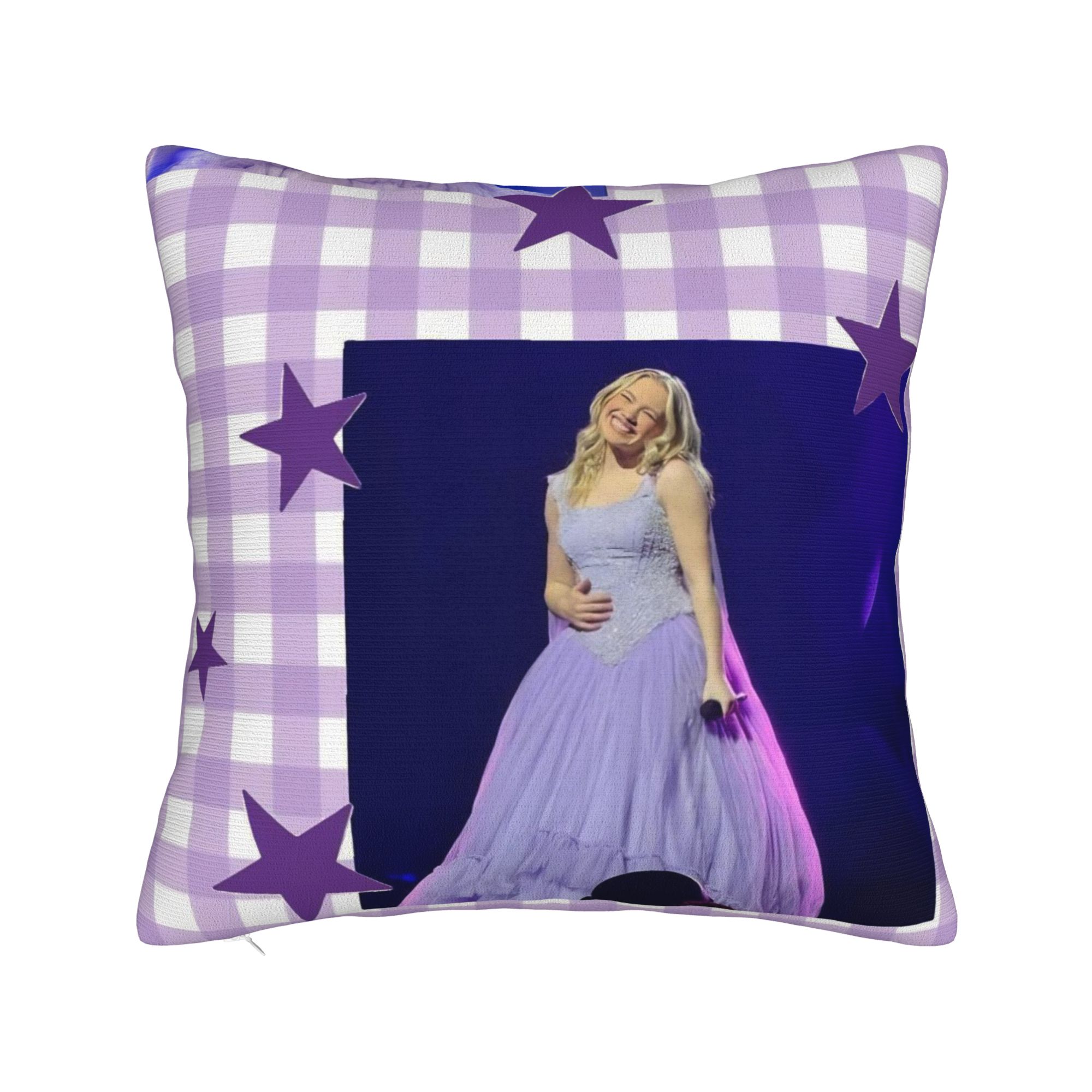 Jmg Clothing Unisex Freya Skye Singer Tour 2026 Pillow Cover Stuff Printed Cushion Cover Decorations Throw Pillow Case Cover Home Multiple Sizes