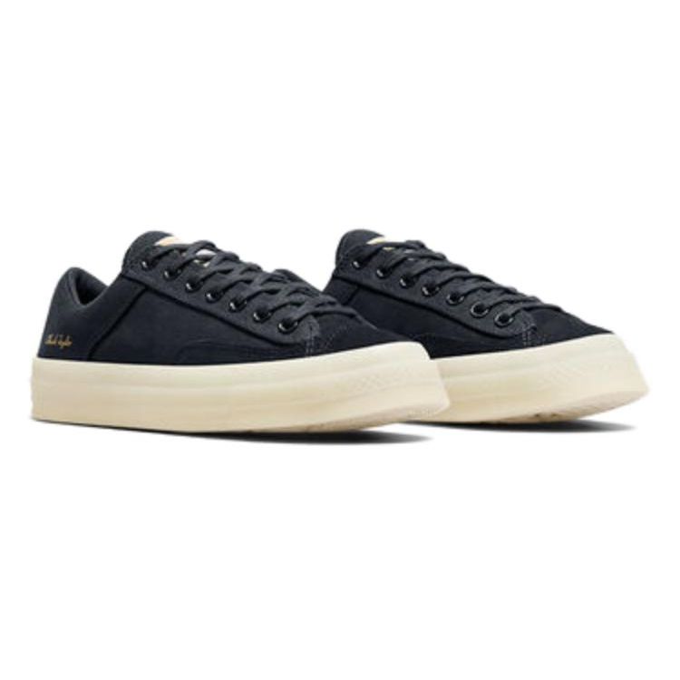 Converse Chuck 70 Marquis Low Nightfall Grey Unisex Sneaker Schwarz Gold A09848C