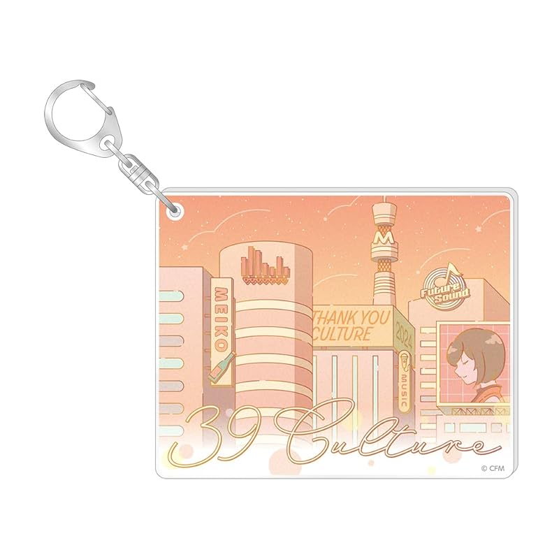 

39Culture 2024 art Acrylic keychain/MEIKO