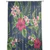 Flower Leaves Feather Hibiscus Tulle Sheer Window Curtains for Living Room Kitchen Children Bedroom Voile Hanging Curtain