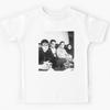 Slint Band Ikonische Post-Rock Musikgruppe Porträt Schwarz-Weiß Foto Kinder T-Shirt