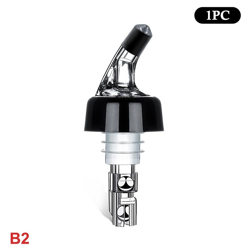 Measured Automatic Wine Pourer 1/3pcs Quick Accurate Spirit Dispenser No Drip Liquor Pour Spout for Home Bar Party Pub Use