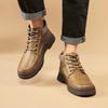 Fashion Outdoor Autumn Winter Men’s Ankle Boots Comfort Walk Sneakers Daily Commute Casual Shoes Fashion Genuine Leather Cowhide Boots