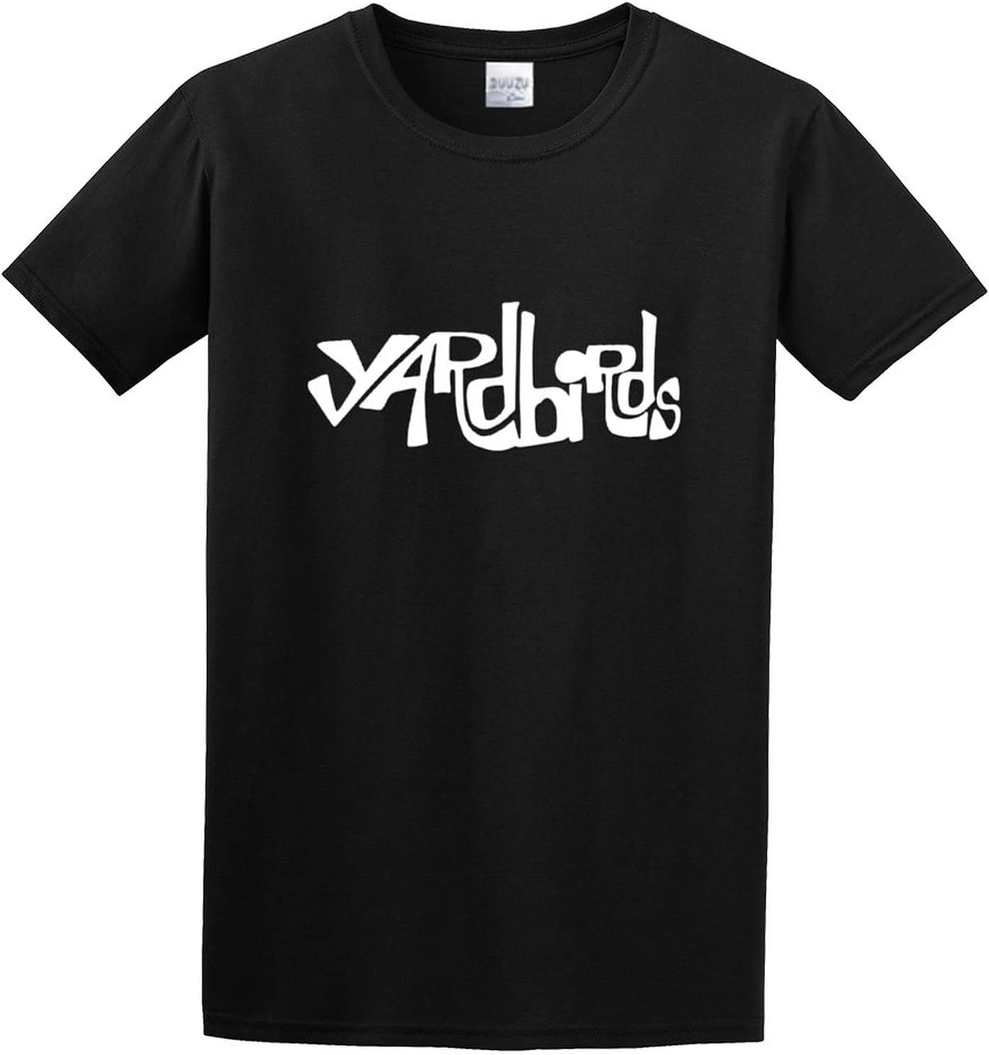 Yardbirds Logo T-Shirt Graphic Unisex Tee Shirt Black XS чёрный
