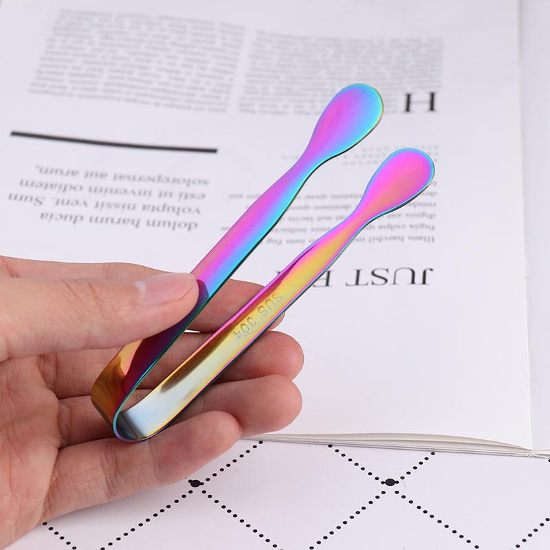 11Cm Tong Stainless Steel Clip Bread Food Ice Clamp Ice Tongs Bar Kitchen Tool