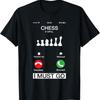 Schach ruft und ich muss gehen Lustiges Handy-Bildschirm T-Shirt - Herren Sommer Baumwolle Grafik-T-Shirt
