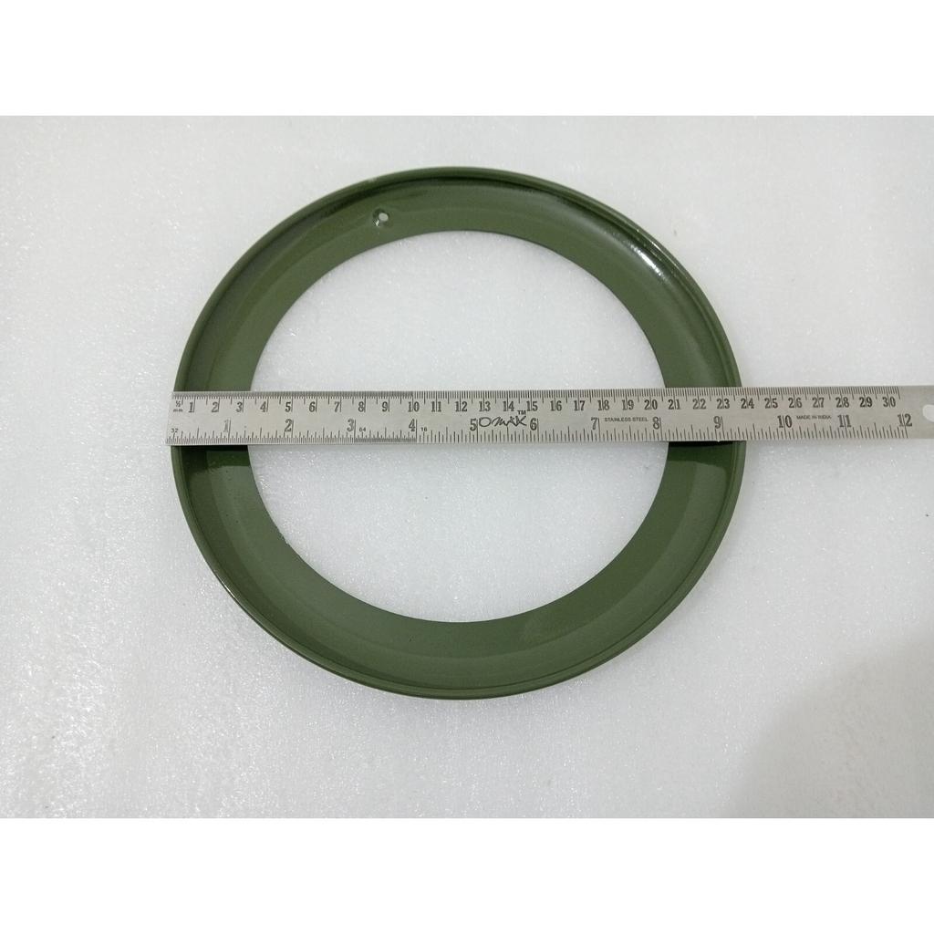 Headlight Outer Bezel Set Military Green Willys 46-53 CJ-2A CJ-3A JEEPS |Fit For