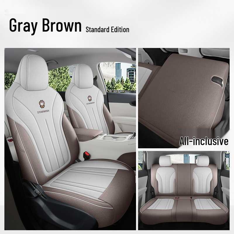 Geely Xingyuan Universal Seat Covers: Full Coverage, All-Season Car Seat Cushions for Interior Decoration.